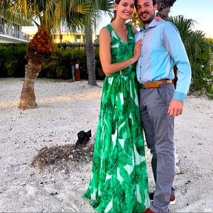 Vici Collection Palm Maxi Dress